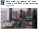 Nueva York HD time-lapse