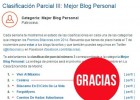 Recta final de los Premios #XBitácoras ¿Qué son estos premios?