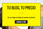 ¿Cuánto cuesta diseñar un sitio web? Que el cliente le ponga precio