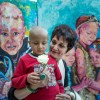 La artista solidaria que pinta a niños con cáncer