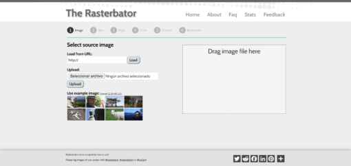 Convierte tus fotos en pósters de gran formato | Rasterbator - 0 - elfinalde