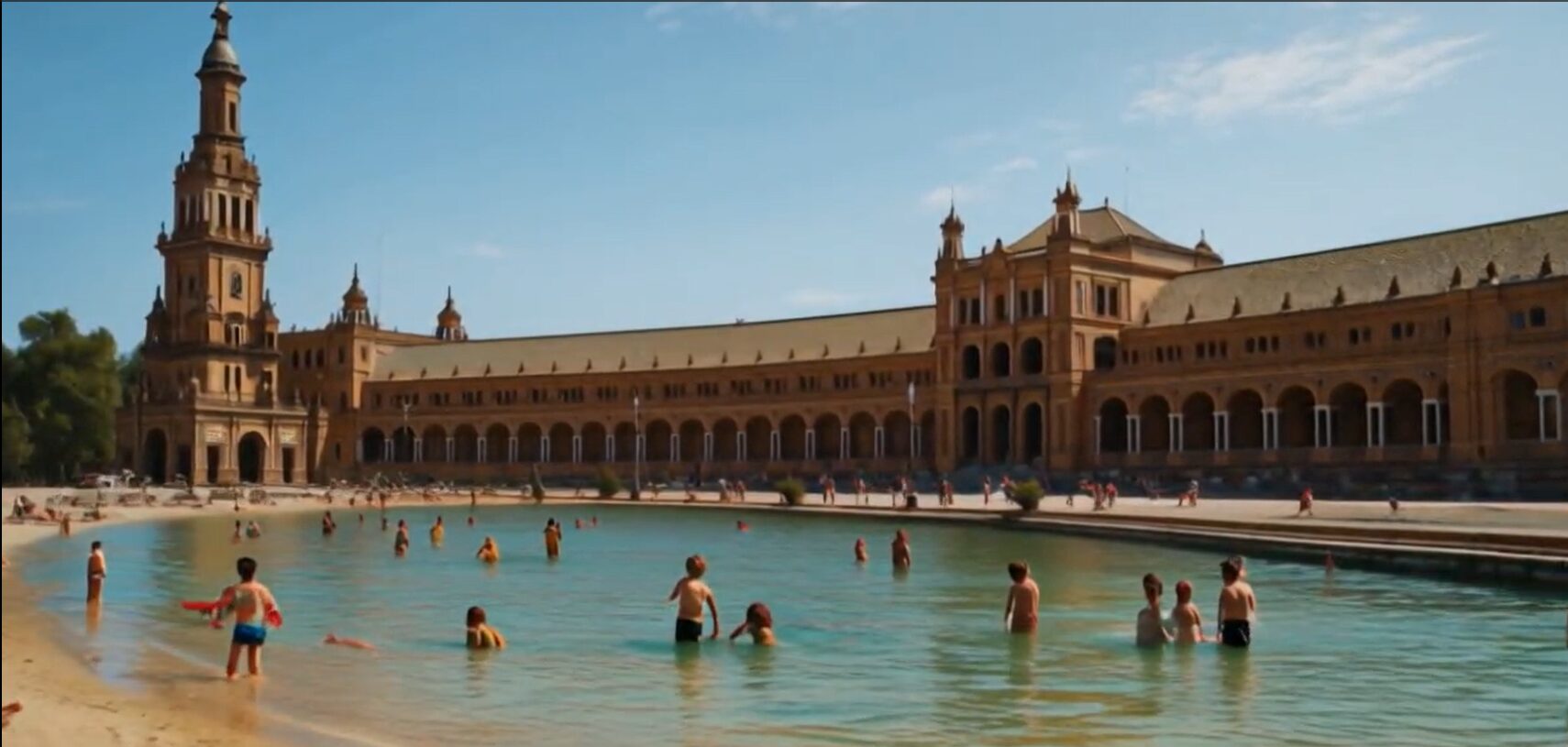 Ya tenemos playa en Sevilla